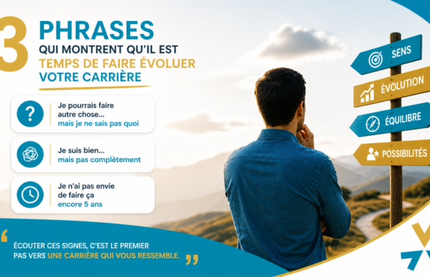 Les 3 phrases qui montrent qu’il est peut-être temps de faire évoluer votre carrière